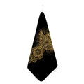 Spiritual Owl With Dreamcatcher Print Hand Towel