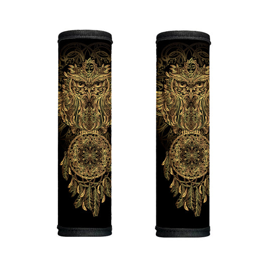 Spiritual Owl With Dreamcatcher Print Handle Covers