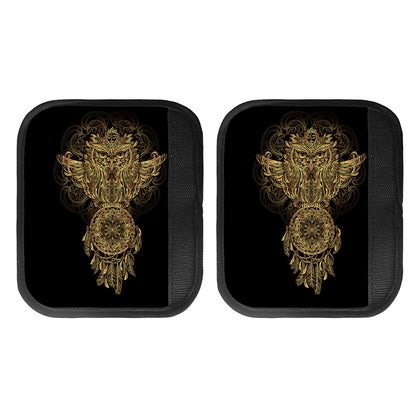Spiritual Owl With Dreamcatcher Print Handle Covers