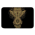 Spiritual Owl With Dreamcatcher Print Indoor Door Mat