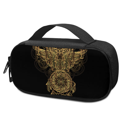 Spiritual Owl With Dreamcatcher Print Insulin Cooler Travel Case