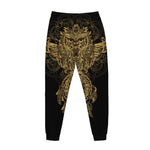Spiritual Owl With Dreamcatcher Print Jogger Pants