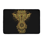 Spiritual Owl With Dreamcatcher Print Kitchen Mat