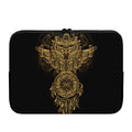 Spiritual Owl With Dreamcatcher Print Laptop Sleeve