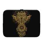 Spiritual Owl With Dreamcatcher Print Laptop Sleeve