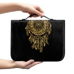 Spiritual Owl With Dreamcatcher Print Leather Bible Cover