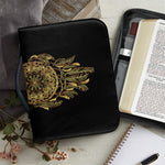 Spiritual Owl With Dreamcatcher Print Leather Bible Cover