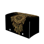 Spiritual Owl With Dreamcatcher Print Leather Tissue Box Cover