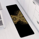 Spiritual Owl With Dreamcatcher Print Long Kitchen Mat
