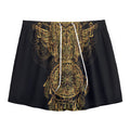 Spiritual Owl With Dreamcatcher Print Mesh Shorts