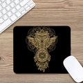 Spiritual Owl With Dreamcatcher Print Mouse Pad