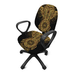 Spiritual Owl With Dreamcatcher Print Office Chair Cover