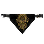 Spiritual Owl With Dreamcatcher Print Over The Collar Dog Bandana