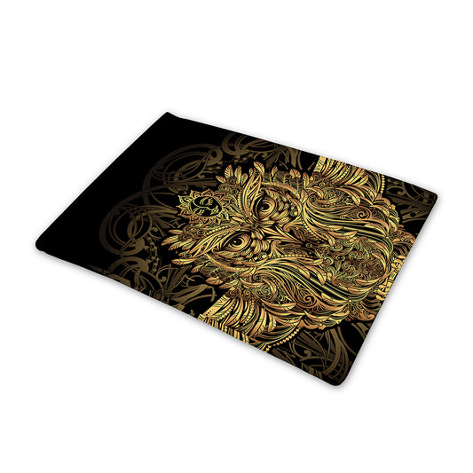 Spiritual Owl With Dreamcatcher Print Pet Cooling Mat Cover