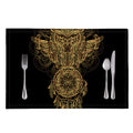 Spiritual Owl With Dreamcatcher Print Placemat