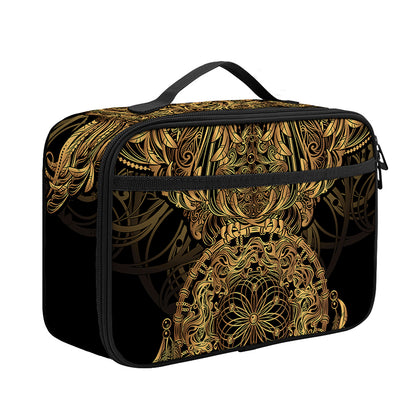 Spiritual Owl With Dreamcatcher Print Portable Lunch Bag
