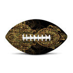 Spiritual Owl With Dreamcatcher Print Rugby Ball