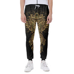 Spiritual Owl With Dreamcatcher Print Scuba Joggers