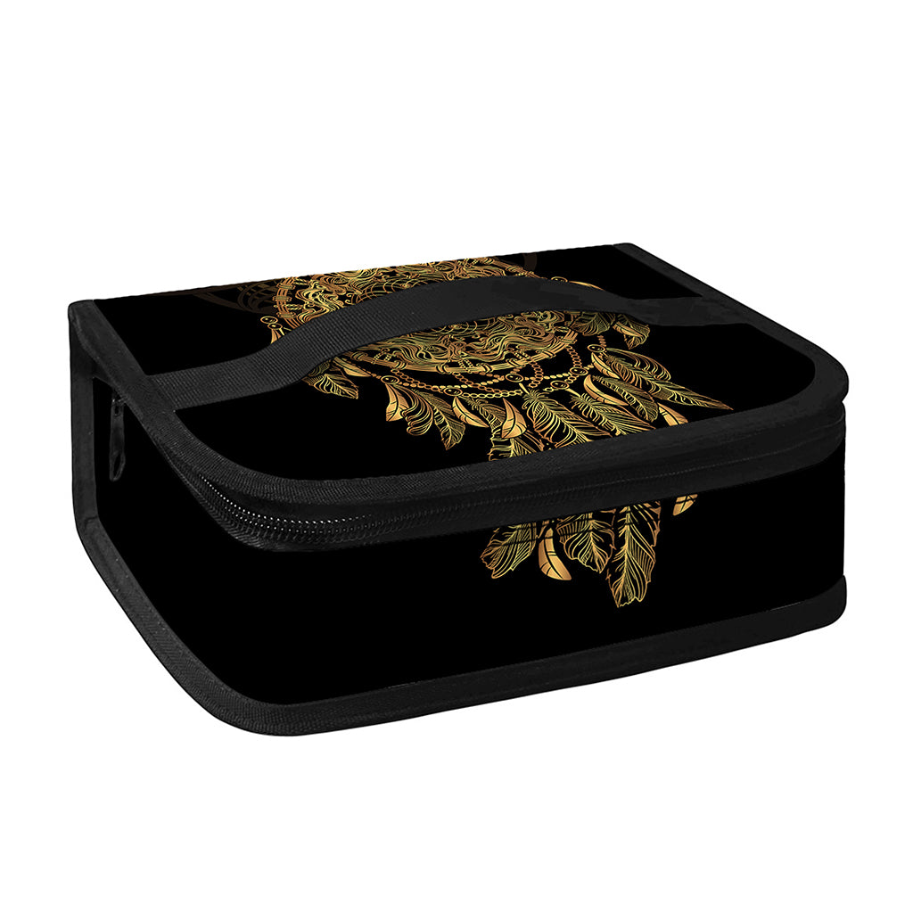 Spiritual Owl With Dreamcatcher Print Small Lunch Bag
