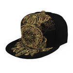 Spiritual Owl With Dreamcatcher Print Snapback Cap