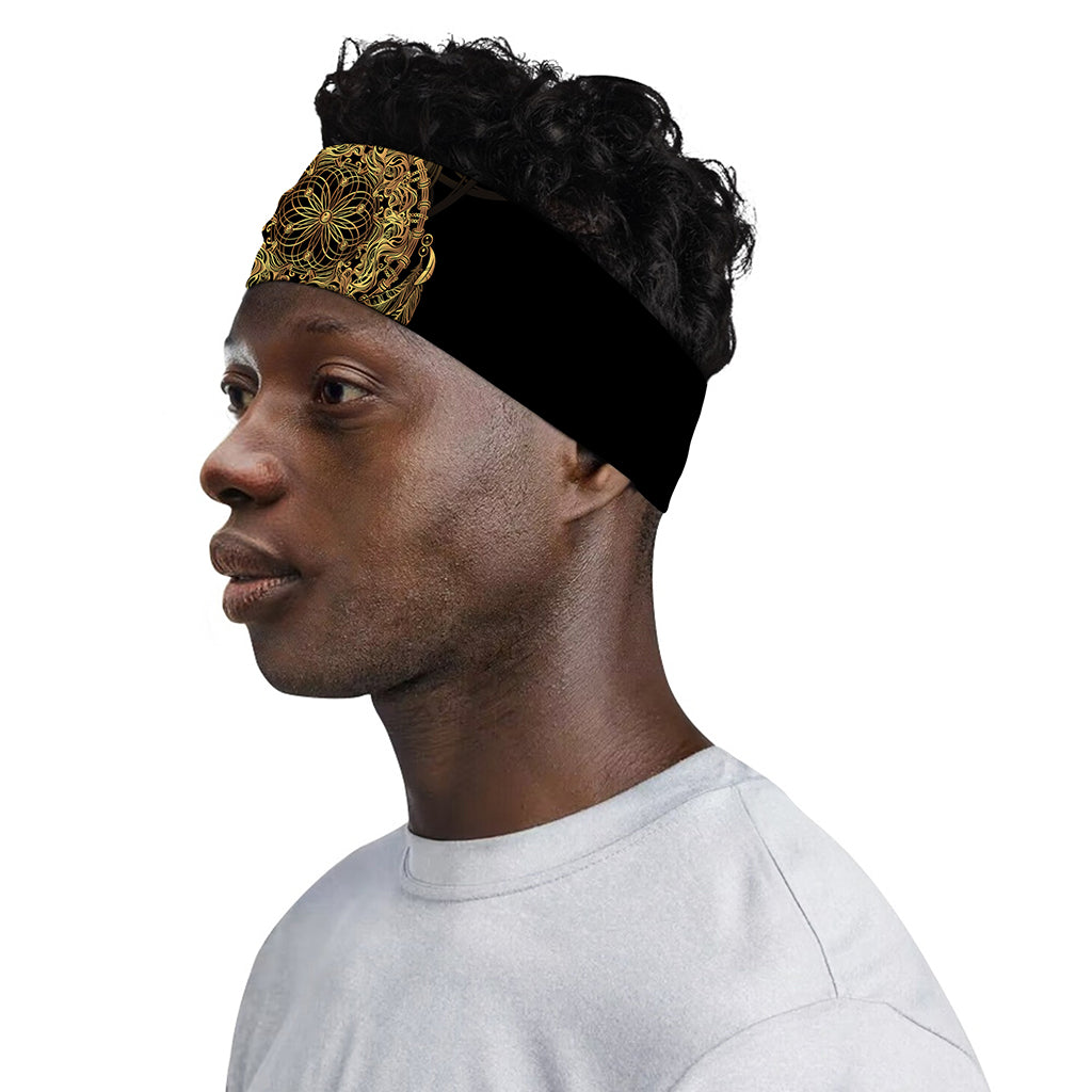 Spiritual Owl With Dreamcatcher Print Sports Headband