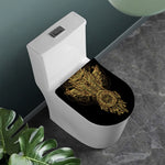 Spiritual Owl With Dreamcatcher Print Toilet Lid Cover