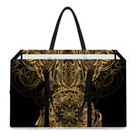 Spiritual Owl With Dreamcatcher Print Utility Tote Bag