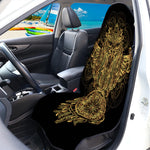 Spiritual Owl With Dreamcatcher Print Waterproof Car Seat Cover