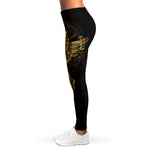 Spiritual Owl With Dreamcatcher Print Women's Leggings
