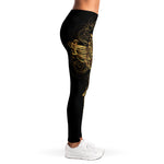 Spiritual Owl With Dreamcatcher Print Women's Leggings