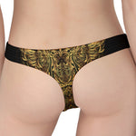 Spiritual Owl With Dreamcatcher Print Women's Thong