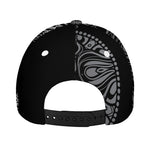 Spiritual Owl With Sun And Moon Print Baseball Cap