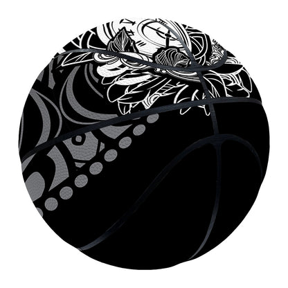 Spiritual Owl With Sun And Moon Print Basketball