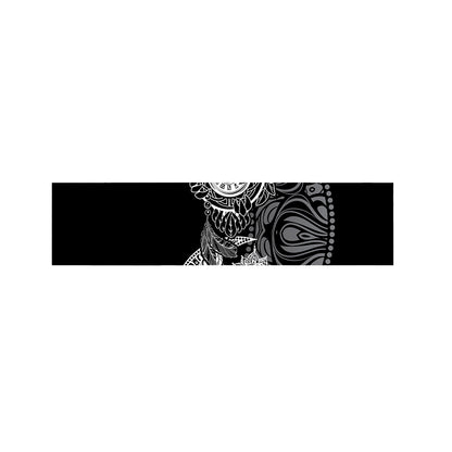 Spiritual Owl With Sun And Moon Print Bed Runner