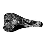 Spiritual Owl With Sun And Moon Print Bicycle Seat Cover