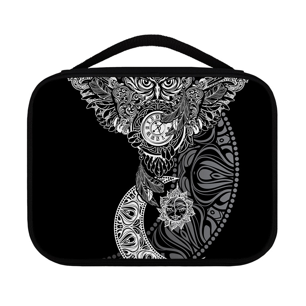 Spiritual Owl With Sun And Moon Print Classic Bible Case