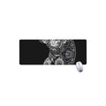 Spiritual Owl With Sun And Moon Print Extended Mouse Pad