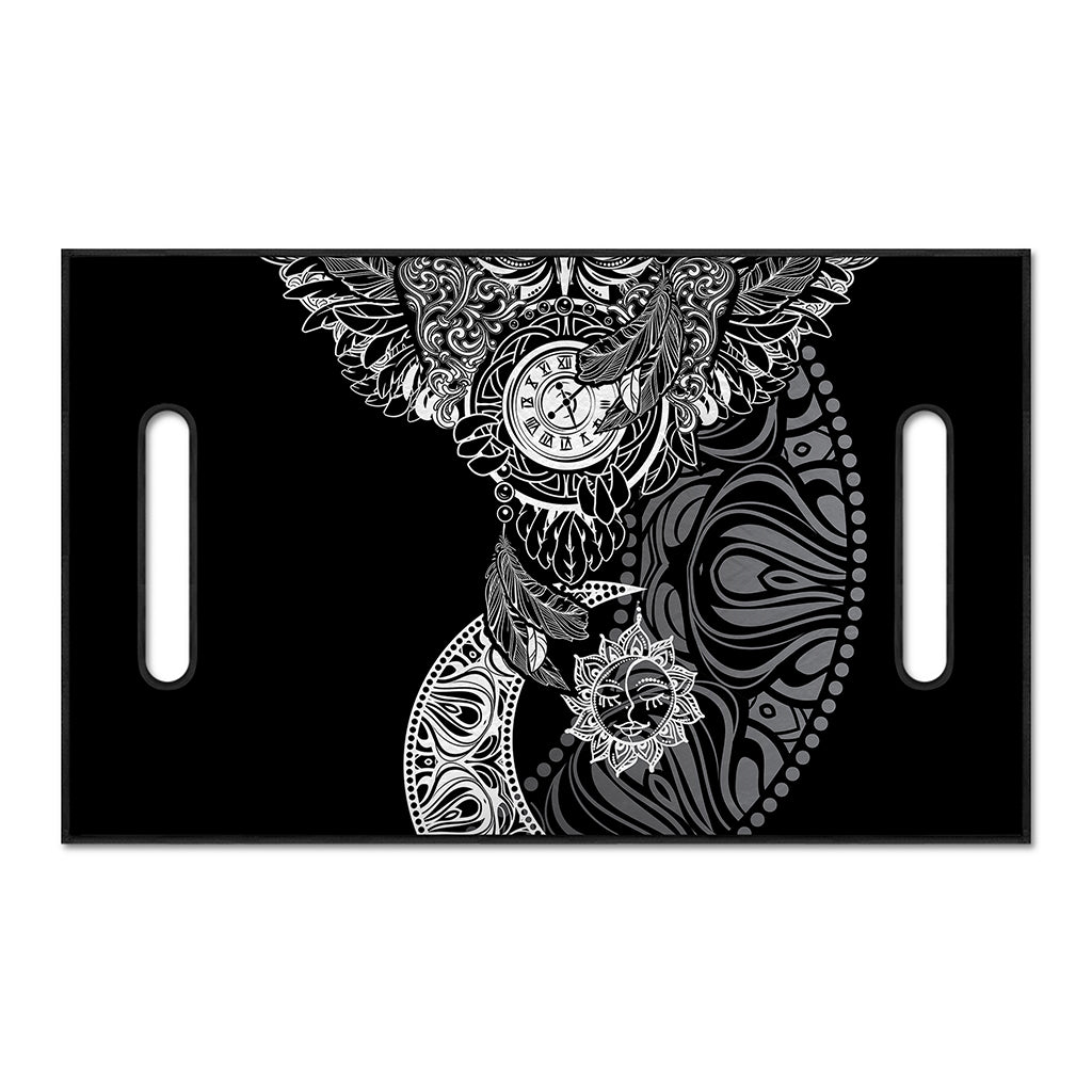 Spiritual Owl With Sun And Moon Print Golf Cart Seat Cover