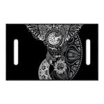 Spiritual Owl With Sun And Moon Print Golf Cart Seat Cover