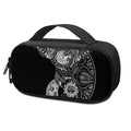 Spiritual Owl With Sun And Moon Print Portable Cooler Travel Case