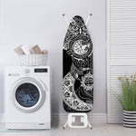 Spiritual Owl With Sun And Moon Print Ironing Board Cover