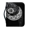 Spiritual Owl With Sun And Moon Print Leather Bible Cover