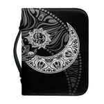 Spiritual Owl With Sun And Moon Print Leather Bible Cover