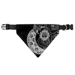 Spiritual Owl With Sun And Moon Print Over The Collar Dog Bandana