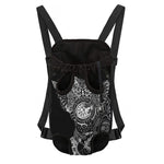 Spiritual Owl With Sun And Moon Print Pet Carrier Backpack