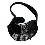 Spiritual Owl With Sun And Moon Print Pet Sling Carrier