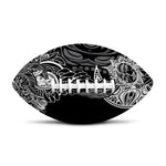 Spiritual Owl With Sun And Moon Print Rugby Ball