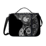 Spiritual Owl With Sun And Moon Print Shoulder Strap Bible Bag
