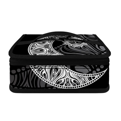 Spiritual Owl With Sun And Moon Print Small Lunch Bag