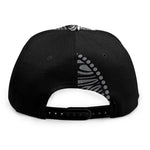 Spiritual Owl With Sun And Moon Print Snapback Cap